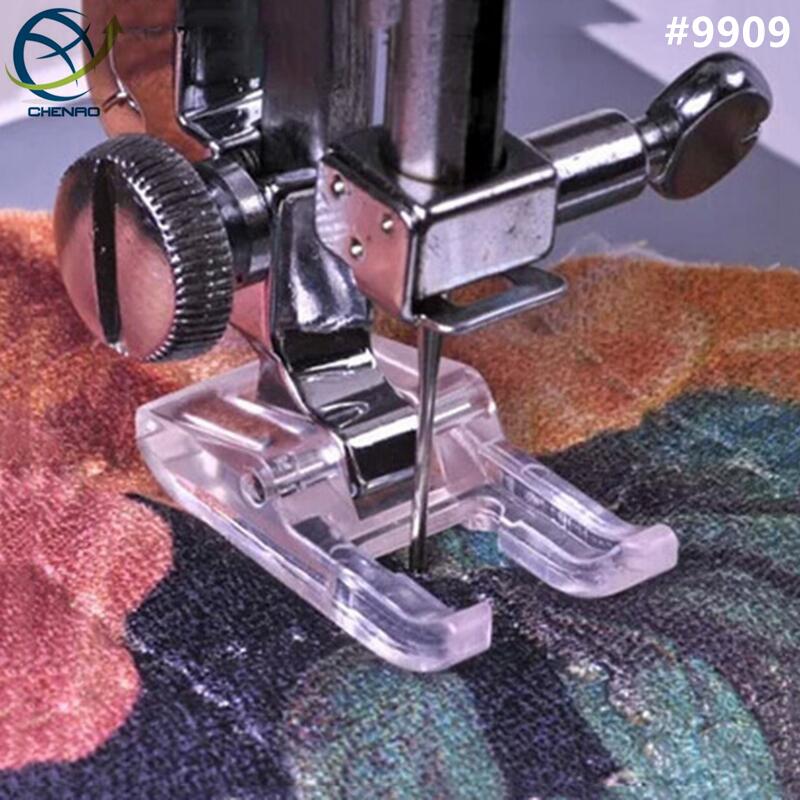 Sewing Tt - 다기능 재봉틀용 투명 패치 자수 프레서풋