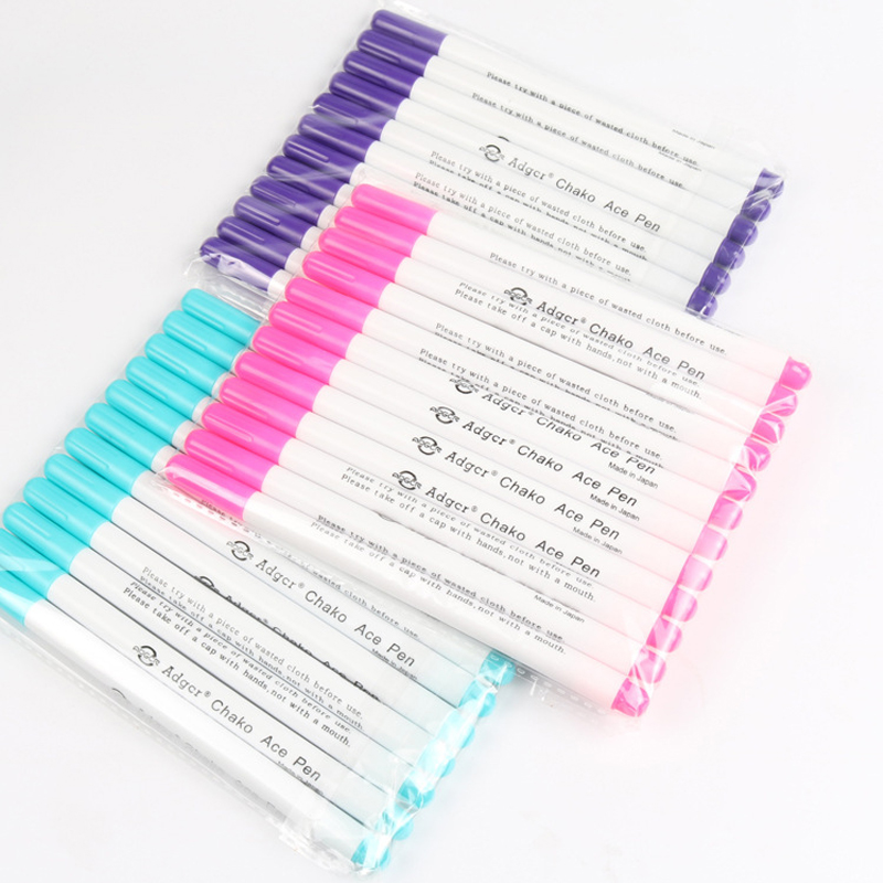 Fabric Marking Pen - 12 개/몫 물 지울 수있는 펜