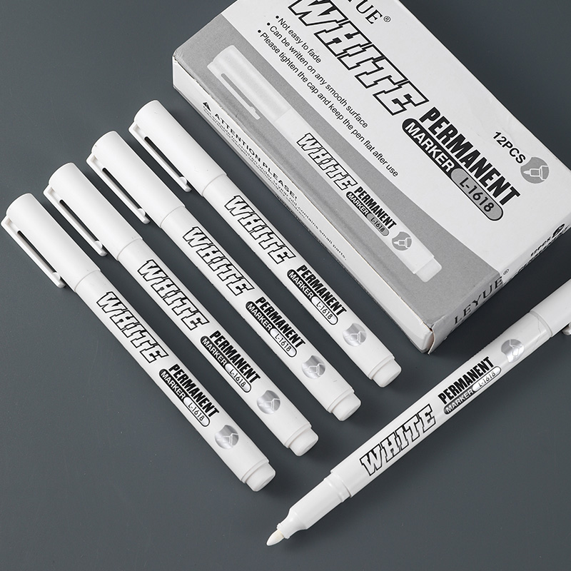 새로운 1/2/3PCS 방수 금속 마커 영구 흰색 페인 - Fabric Marking Pen 리뷰 및 가격