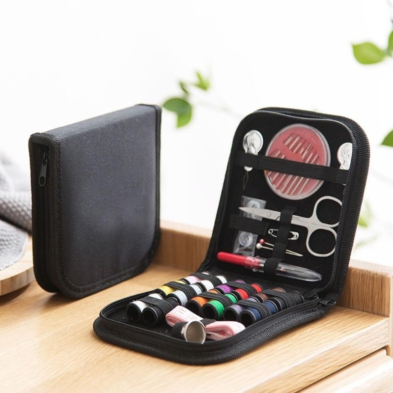 휴대용 재봉 키트 미니 여행 가정용 재봉 상자 세트,  - Sewing Tas 리뷰 및 가격