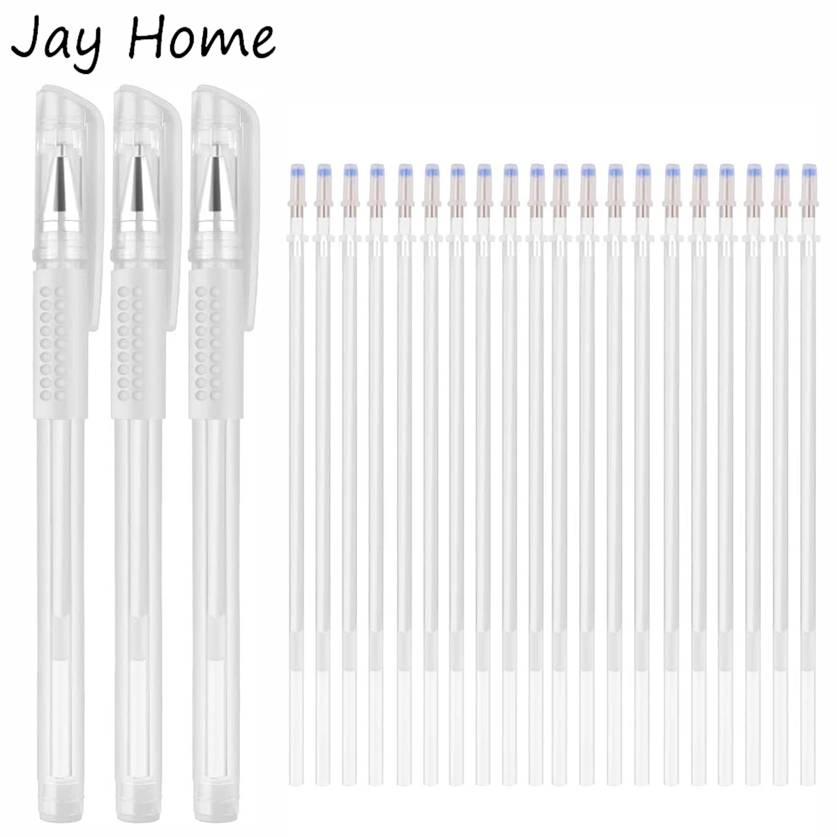 재단사를위한 20 개의 리필이있는 흰색 열 지울 수있는 - Fabric Marking Pen 리뷰 및 가격