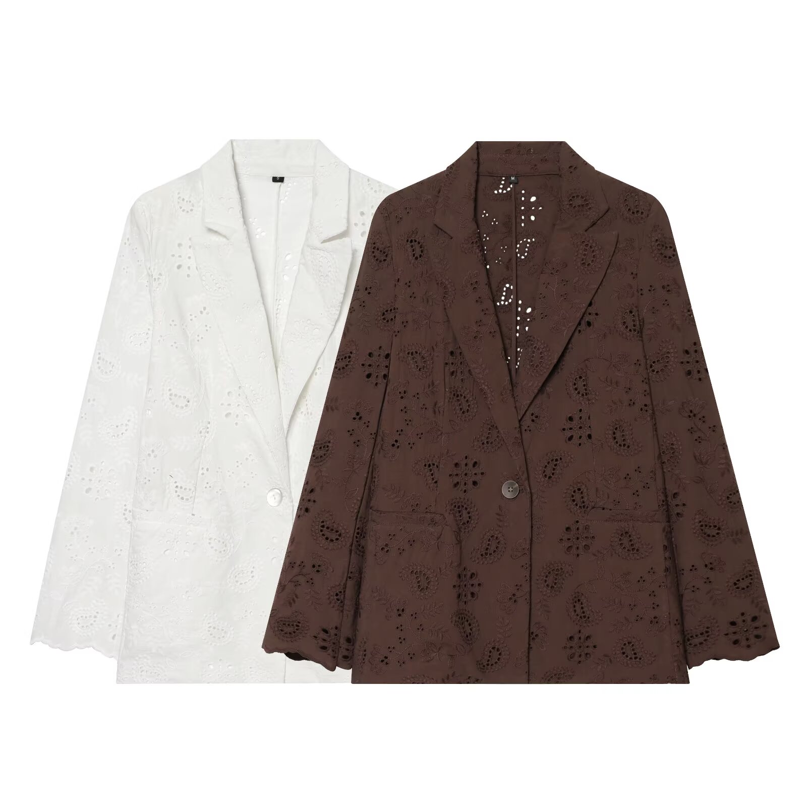 JNLEAOG 여성용 슬림핏 슈트 자켓 어깨 패드 자수 - Shoulder Pad Set In 리뷰 및 가격
