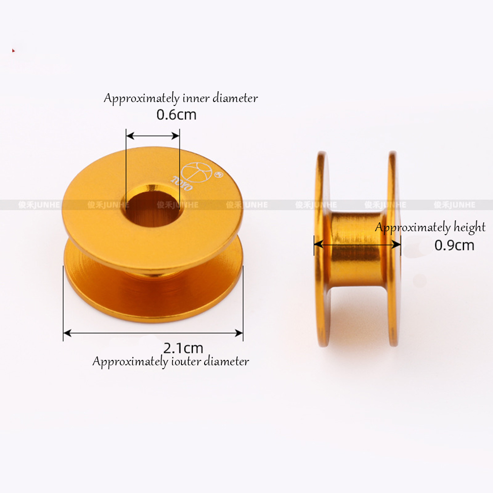 컴퓨터 플랫베드 재봉틀 알루미늄 보빈-내구성 골드 보빈 - Bobbin Organizer Box 리뷰 및 가격