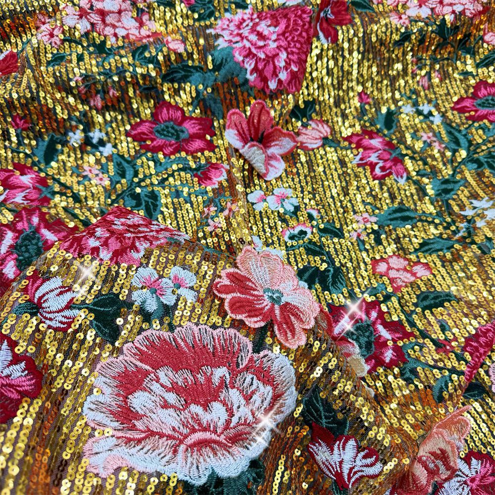 1야드입체 자수 바느질 웨딩 드레스, 이브닝 가운, 치 - Sewing Embroidery Fabric 리뷰 및 가격