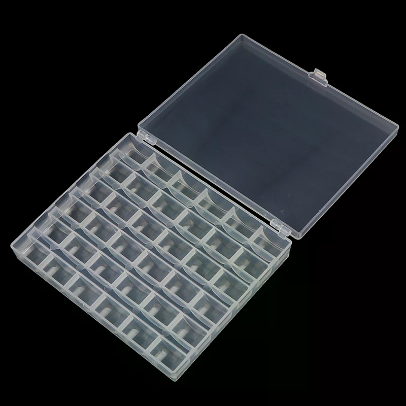 36개의 빈 보빈, 재봉틀 보빈 케이스 정리함, 플라스 - Bobbin Organizer Box 리뷰 및 가격