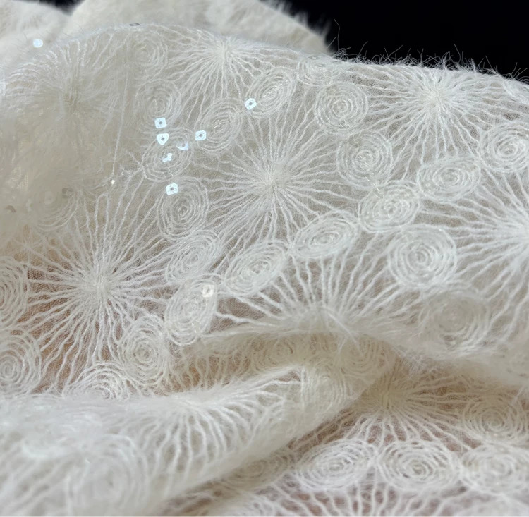 1야드 분량의 패션 디자인 웨딩드레스용 퍼프 스커트,  - Sewing Embroidery Fabric 리뷰 및 가격