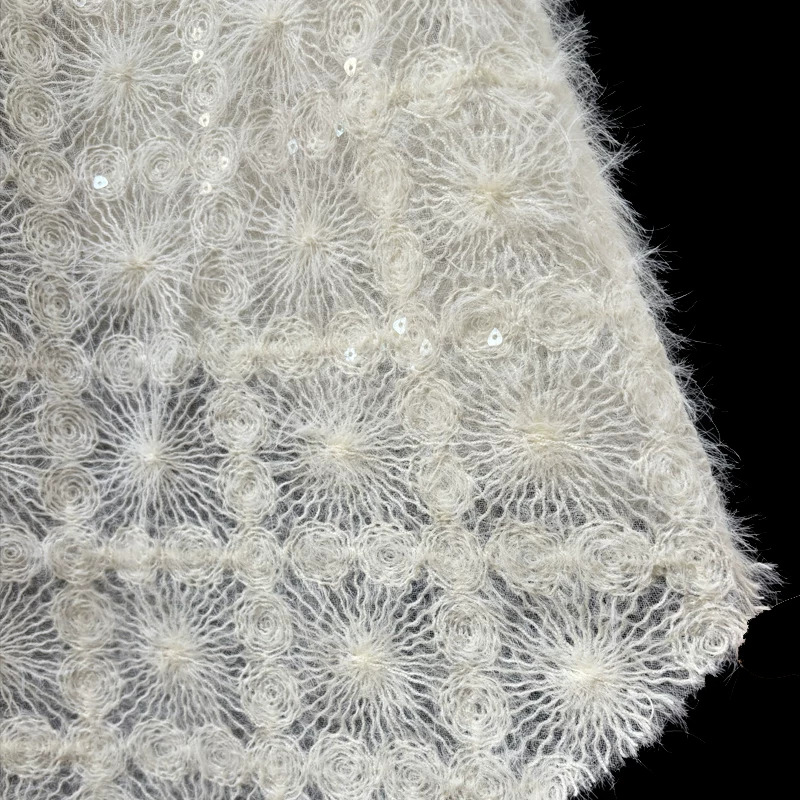 1야드 분량의 패션 디자인 웨딩드레스용 퍼프 스커트,  - Sewing Embroidery Fabric 리뷰 및 가격