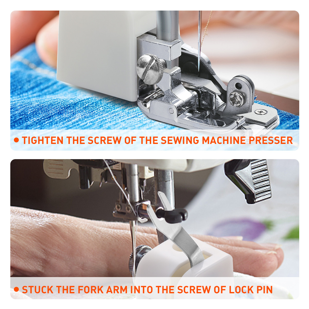 측면 절단 기능이 있는 재봉틀 압착 발은 모든 종류의  - Sewing Machine Fabric 리뷰 및 가격