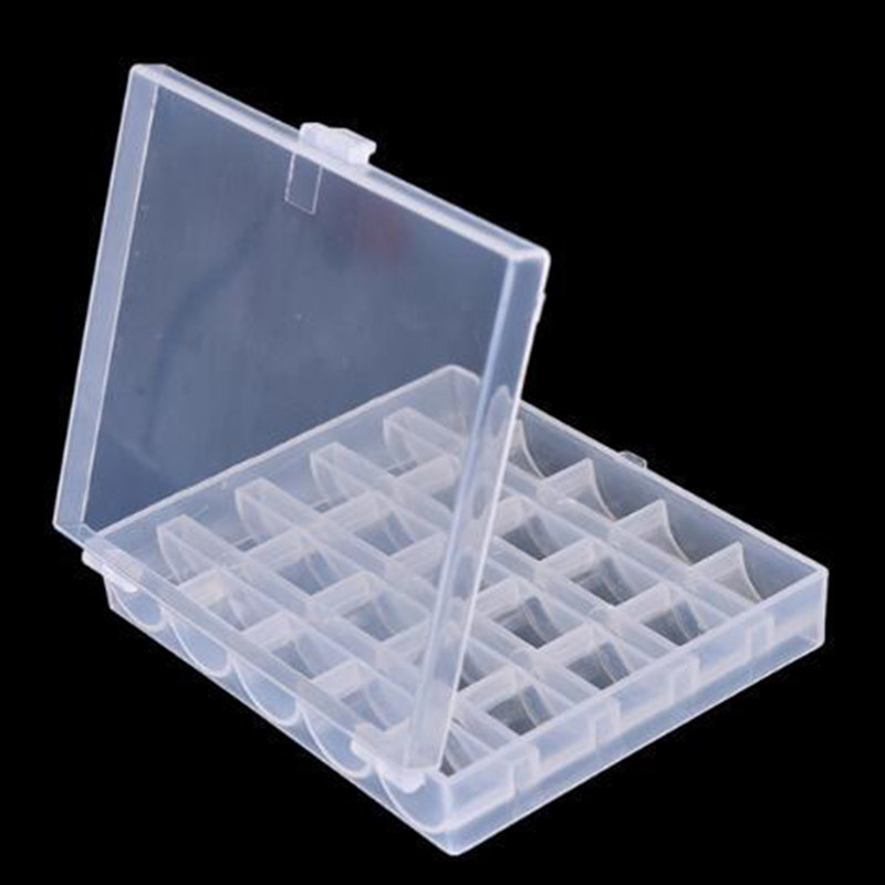 1PC 25 슬롯 플라스틱 보빈 보관함 빈 재봉 보빈  - Bobbin Organizer Box 리뷰 및 가격