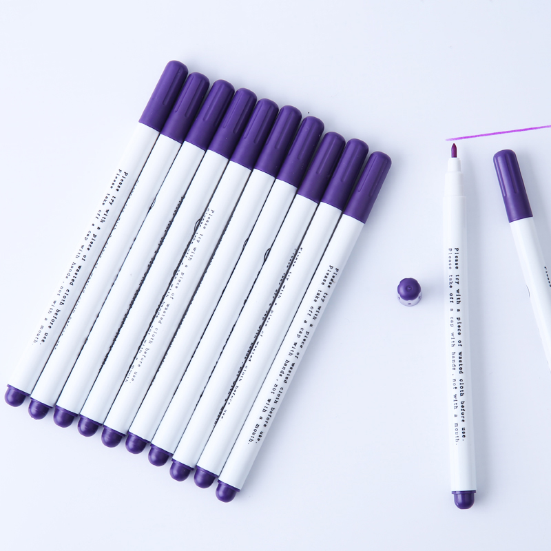 12 개/몫 물 지울 수있는 펜 DIY 잉크 마커 펜  - Fabric Marking Pen 리뷰 및 가격