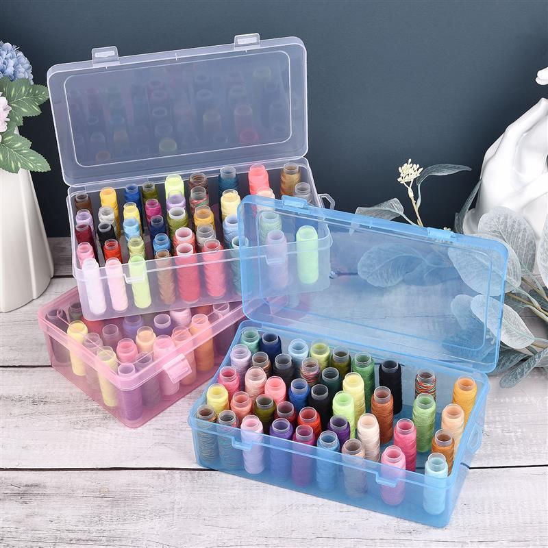 42 축 재봉 실 보관함, 스풀 보빈 운반 케이스 컨테 - Bobbin Organizer Box 리뷰 및 가격