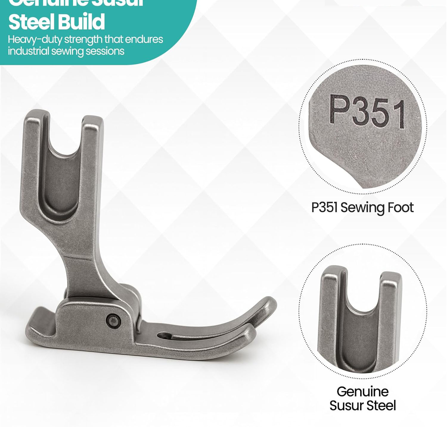 P351 산업용 재봉틀용 표준 프레서풋, 직선 스티치  - Sewing Machine Fabric 리뷰 및 가격